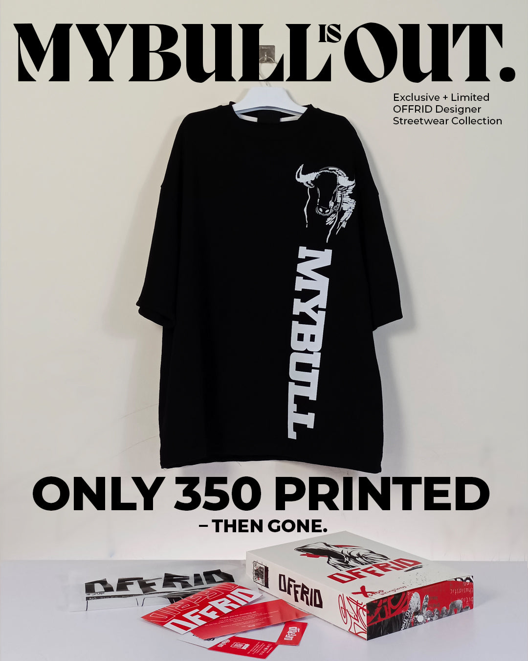 MYBULL – Limited Edition T-Shirt (Black)