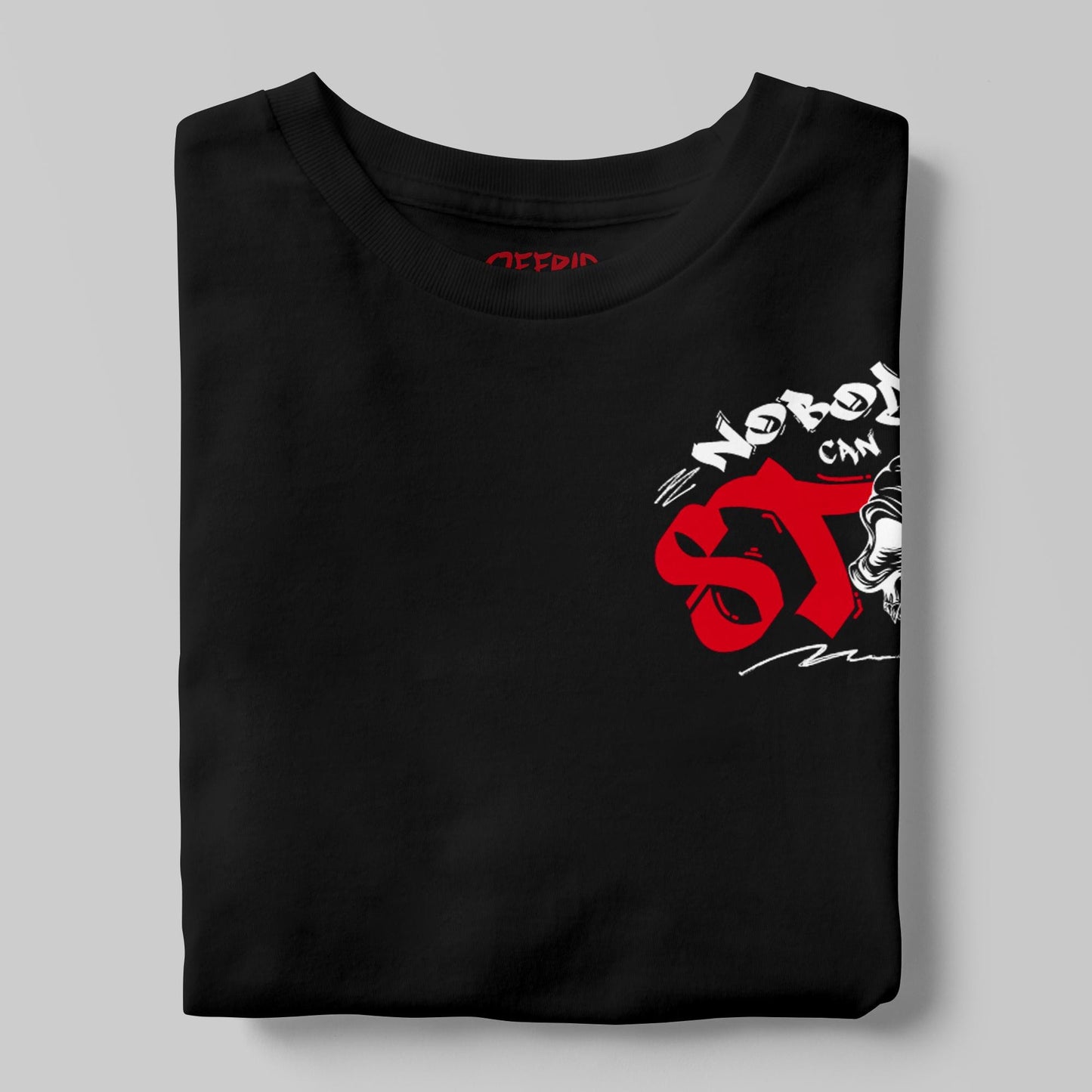 Nobody Can Stop Me – Offrid Regular Fit T-Shirt | Streetwear Graphic Tee | Unisex Bold Fash