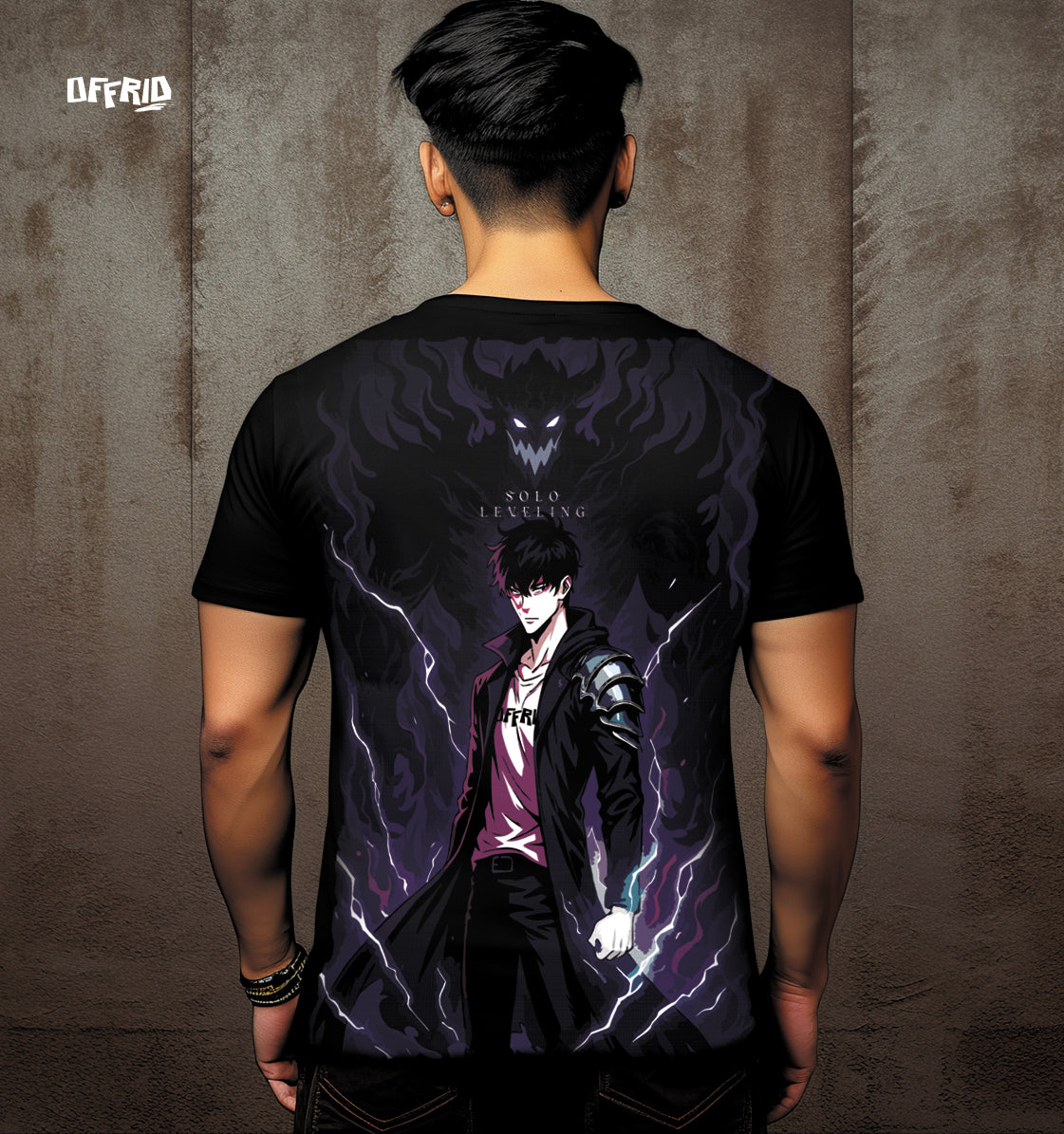 Offrid Chapter III: Solo Leveling – Streetwear x Anime T-Shirt Drop Power mode is ON!