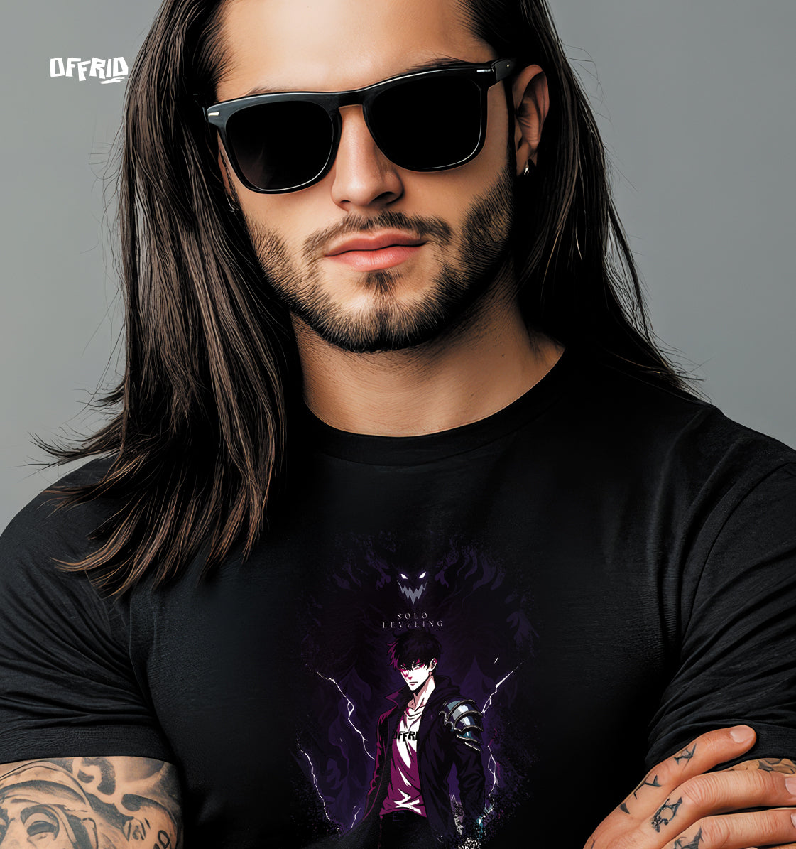 Offrid Chapter III: Solo Leveling – Streetwear x Anime T-Shirt Drop Power mode is ON!